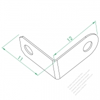 WS-303 (6-20R ) Ground Wire Connect Plate