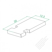 WS-150-F Iron Plate