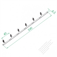 WS-109-6 Connect Plate Terminal