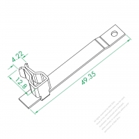 WS-109-24 Single Type Live Terminal