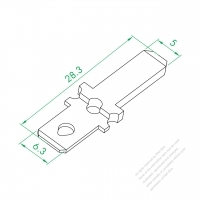 WS-044-7 2*5 Terminal (250# )