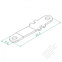 WS-069F-3 Right Connect Plate