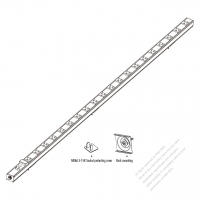 北米電源タップ PDU NEMA 5-15R・3 P・6~30 個口・ 15A 125V