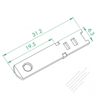 WS-302-1 アース端子