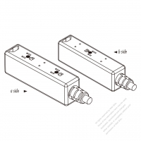 北米 電源タップ・コンセント口数：1+2 個・3-ピン (NEMA 5-15R)・耐熱 10A/13A/15A 125V