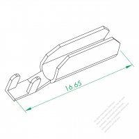 WS-215~218(2 x 4 U 形単個電源端子)