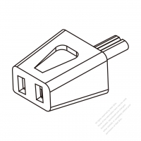 2-ピン 扇風機電源コネクタ