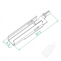 WS-080 ヒューズ端子