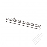 中国電源タップ  アルミニウム製/鉄製 3 P ・6個口・ 16A 250V