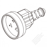 豪州 AC電源 3-ピン コネクタ・ 10A 250V