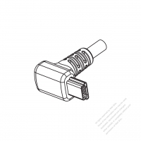 ミニ USB B プラグ・ 5 -ピン・ (L 形)