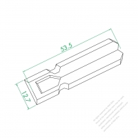 WS-001P V 形端子