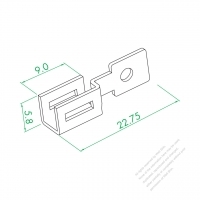 WS-005-K 端子