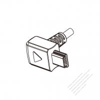 ミニ USB B プラグ・ 5 -ピン (L 形)