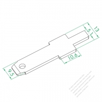 WS-001J-6 ニュートラル(零線)/ライブ(火線)端子