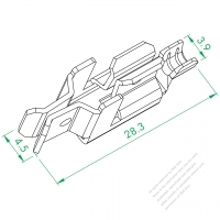 WS-026-14 一体式端子