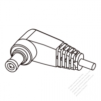 DC 彎頭型式 1-Pin 連接器