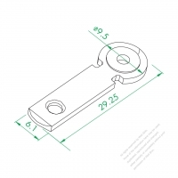 WS-005P 單粒端子