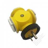 防脫落轉接頭（1-3 插座）