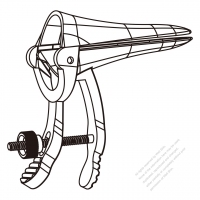 醫療器具, 診療專用手動器械, 小鴨嘴夾