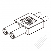 25A, 2-Pin 電池香蕉頭插頭 連接器