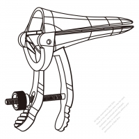 醫療器具, 診療專用手動器械, 大鴨嘴夾