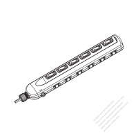 日本延長線2 芯1轉 6, 15A 125V