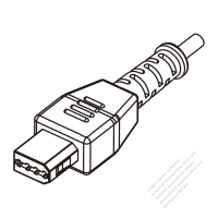 DC 直頭型式 4-Pin 連接器
