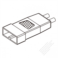 25A, 2-Pin 電池香蕉頭連接器