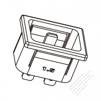 IEC 320 (C20) 家電用品AC插座 16A/20A 250V