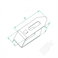 WS-004D 保險絲座彈片