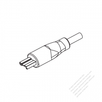 Micro USB B 插頭, 5 Pin, (直頭型式/ 非標規)