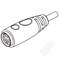 DC 直頭型式 7-Pin 連接器