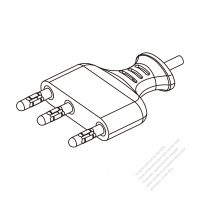 3-Pin醫療器具, DC 醫療手術刀插頭