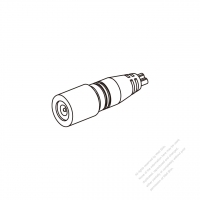 DC 插頭直頭型式 1-Pin