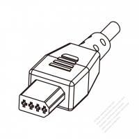 DC 直頭型式 4-Pin 連接器