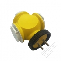 防脫落轉接頭（1-3 插座）