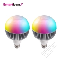 智慧型RGB調色藍牙音樂 LED燈泡-雙聲道