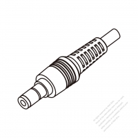 DC 直頭型式  1-Pin 連接器