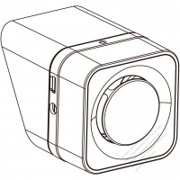 方型喇叭, 呎吋: WLH=55mm*55mm*73mm(左側)