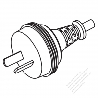 澳洲2-Pin Protector AC插頭10A 250V