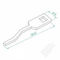 WS-044-5 N,L 端子