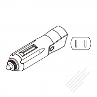 美國/加拿大汽車充電器轉NEMA 1-15R 插座