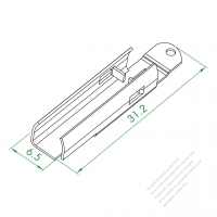 WS-080-11 保險絲端子