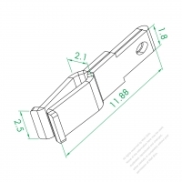 EM-180-7PIN 公插端子